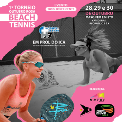 1º Torneio Outubro Rosa de Beach Tennis - Mista Iniciante