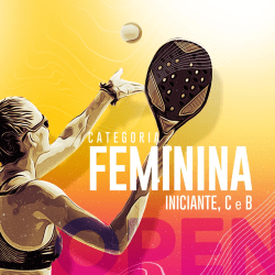 1° Open de Beach tennis LG Sports e Assenfer  - Feminina C