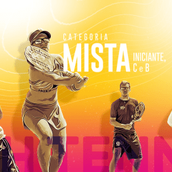 1° Open de Beach tennis LG Sports e Assenfer  - Mista C