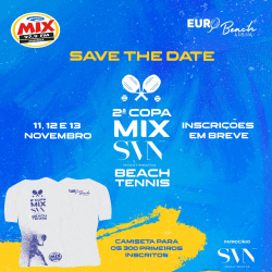 2º  Copa Mix - SVN Investimentos  Beach Tennis - Euro Beach - FEMININO CAT "D"