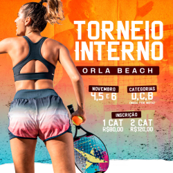 Torneio interno Orla e amigos - Categoria mista