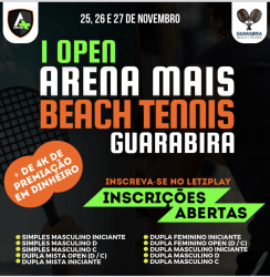 I Open Arena Mais de beach tennis  - Dupla masculino iniciante 