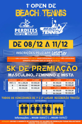 1º Open de Beach Tennis Sub 10  - Perdizes Tênis Clube  - Sub 10 Livre 