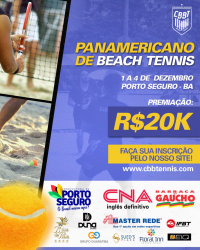 Campeonato Pan Americano de Beach Tennis - AMADORAS - Dupla Feminino 40+