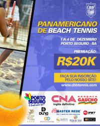 Campeonato Pan Americano de Beach Tennis - NEW GENERATION - Dupla Masculino Sub18