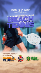 1º Open Novembro Azul de Beach Tennis  - SIMPLES OPEN