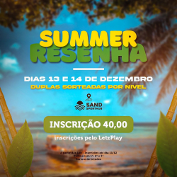 Summer Resenha 2022  - Sorteio Aleatorio