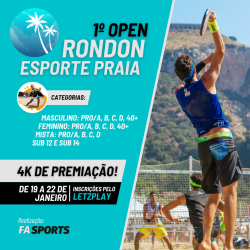 1º Open Rondon Esporte Praia - Masculino PRO/A