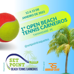 I OPEN BEACH TENNIS CARNEIROS  - Categoria Mista C