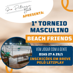 1° Torneio Beach Friends/Seo Pitanga de Ribeirão Preto 