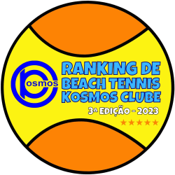 RANKING KOSMOS DE BEACH TENNIS 2023 - FEMININO PRATA