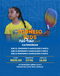 Torneios Kids e juvenil  - Masculino sub 14