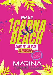 1° CarnaBeach Marina Tennis Club - Open Feminino 