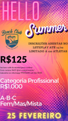  1° TORNEIO HELLO SUMMER 2023   - C MISTA