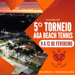 5º TORNEIO KIDS - AGA BEACH TENNIS - KIDS SUB 9