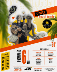 1º OPEN SANTA CECÍLIA DE BEACH TENNIS