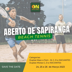 3° Aberto ON Beach Tennis de Sapiranga - D - MISTA