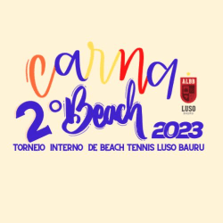 2° CARNABEACH - TORNEIO INTERNO DE BEACH TENNIS  - Mista D - (iniciante)