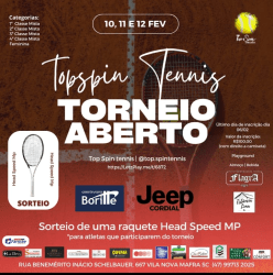 Torneio Aberto Top Spin Tennis Brasil - Quarta Classe