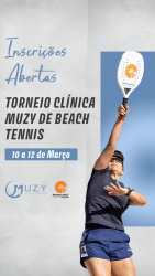 01º OPEN CLÍNICA MUZY DE BEACH TENNIS - Mista INICIANTE