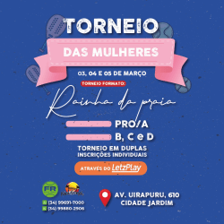 Torneio das mulheres  - Feminino PRO/A