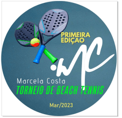 1° TORNEIO MARCELA COSTA DE BEACH TENNIS  - DUPLAS MISTA INICIANTE 