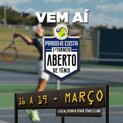 1° Torneio Aberto Prado & Costa de Tênis  - 1 classe masc.