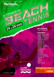 III Torneio de Beach Tennis do Clube Mogiano - Masculino B