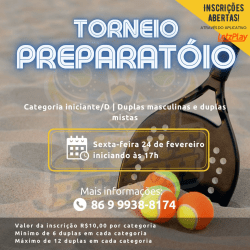 1º TORNEIO PREPARATÓRIO ESPAÇO SPORT BEACH - BRASILEIRA