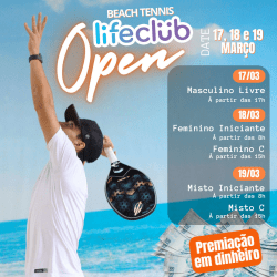 Beach Tennis LifeClub Open - Misto C