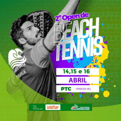 2º Open de Beach Tennis PTC Perdizes - Masculina Pró/A