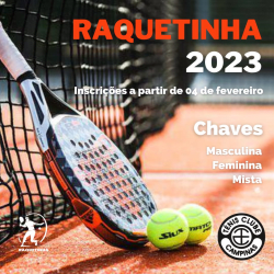 Raquetinha 3º Etapa 2023 - Masculino - Grupo 2