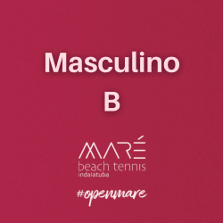 5º Open de Beach Tennis By Ice Cream Roll - Masculino B