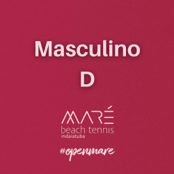 5º Open de Beach Tennis By Ice Cream Roll - Masculino D