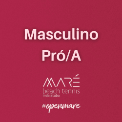 3º Torneio Aberto de Beach tennis - Masculino Pró/A