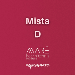 5º Open de Beach Tennis By Ice Cream Roll - Mista D