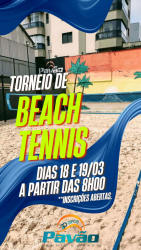 Torneio de Beach Pavão