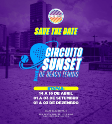 Circuito Shopping Jardim Oriente de Beach Tennis - 1° ETAPA - Iniciante Feminina 