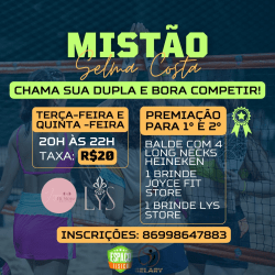 Mistão Selma Costa - ETAPA I - Mistão Selma Costa - ETAPA I