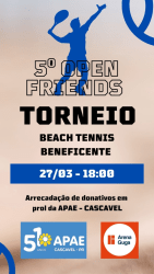 5º Open Friends BT  - Open Friends Masculino