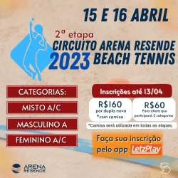 2ª Etapa do Circuito de Beach Tennis 2023