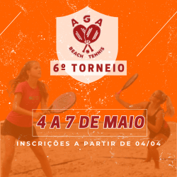 6º TORNEIO AGA BEACH TENNIS - MASCULINO C