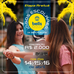 JOGOS ESCOLARES BELL'S BEACH- ETAPA ARETUÁ - FEMININO OPEN