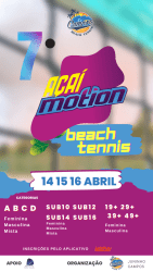 7° Open Açai Motion Campos Beach - 14 15 e 16 de Abril - SUB 16 Masculina