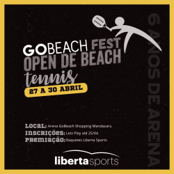 Gobeach Fest - 06 anos  - Dupla Masculina Open