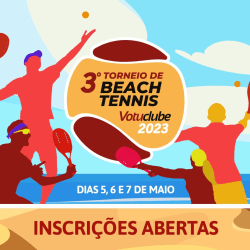 3º Torneio de Beach Tennis do VotuClube