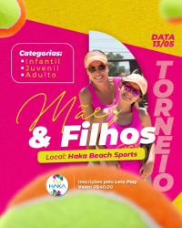 TORNEIO MÃES E FILHOS (AS) - INFANTIL 