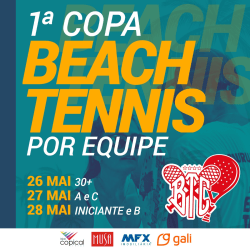 1a. Copa por equipe de Beach Tennis BTC - Categoria 30+