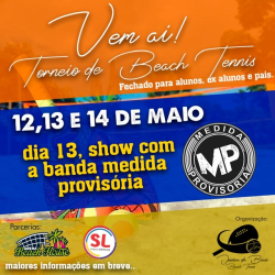 1 Torneio Escolar Santa Luz e Arena Beach House  - MASCULINO C