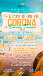 1° CIRCUITO CORONA DE BEACH TENNIS - CATEGORIA FEM. A
